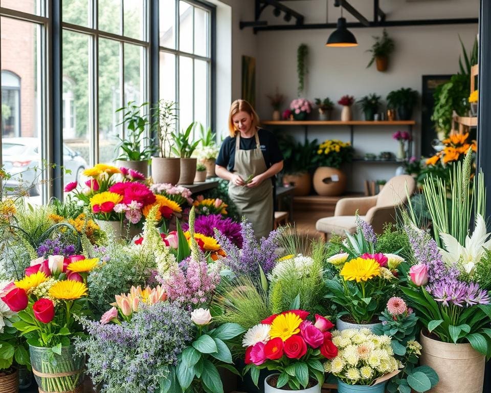 Duurzame bloemist in Utrecht