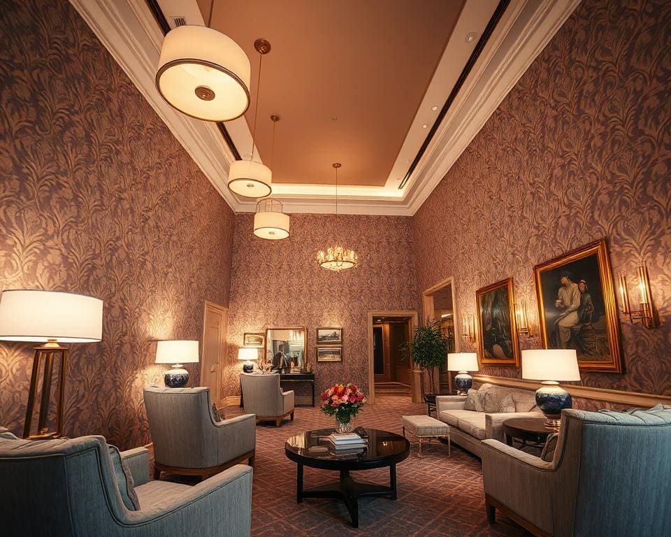 Hoe creëer je een hotel chique sfeer met Arte behang?