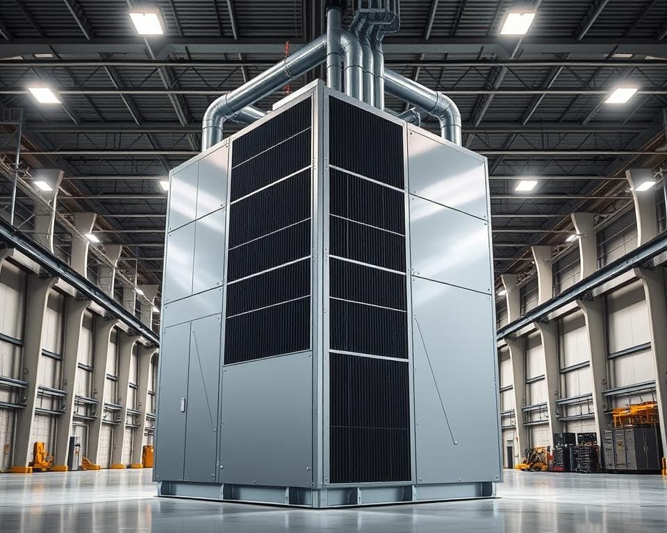 Luchtbehandelingskasten voor klimaatbeheersing in hallen