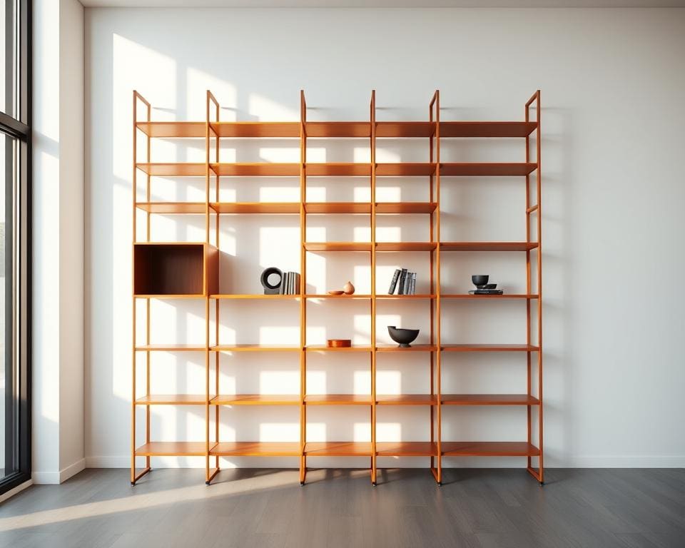 Modulaire opslagrekken voor efficiënt ruimtegebruik