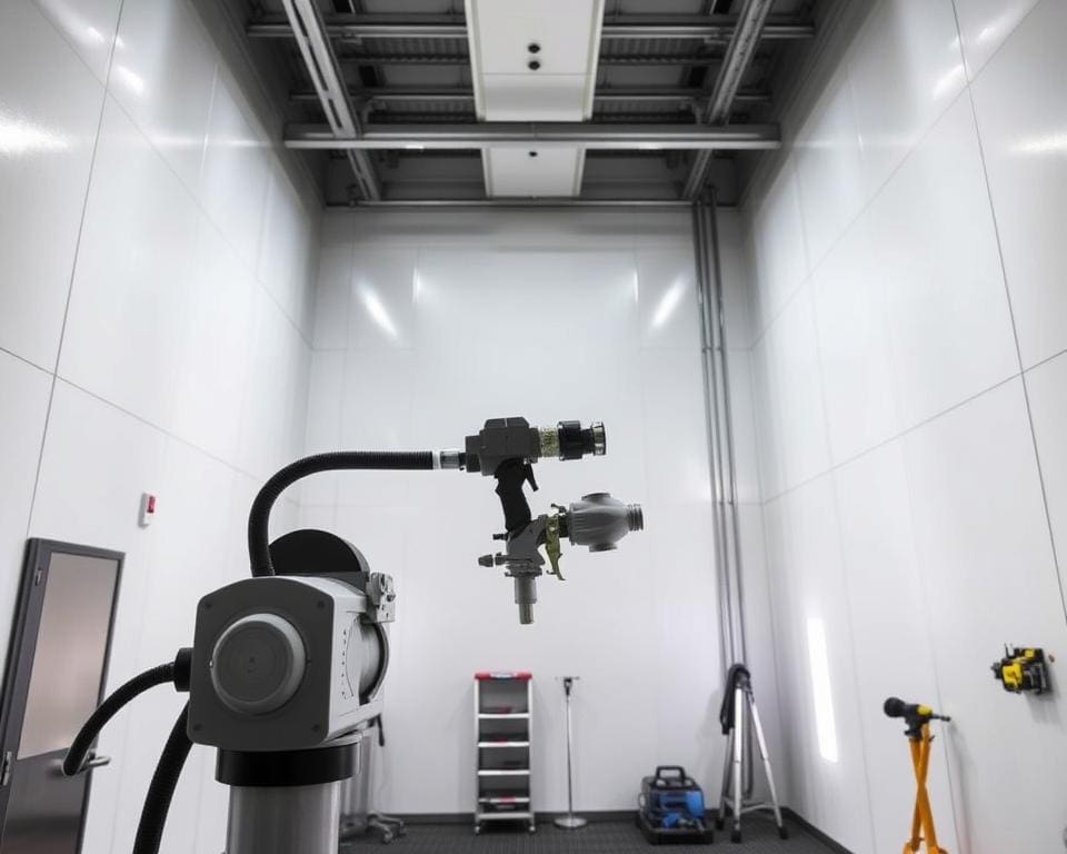 Professionele spuitcabines voor verf- en coatingprocessen