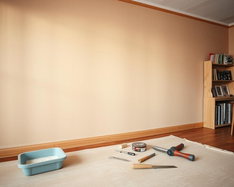 wand voorbereiding Arte vliesbehang