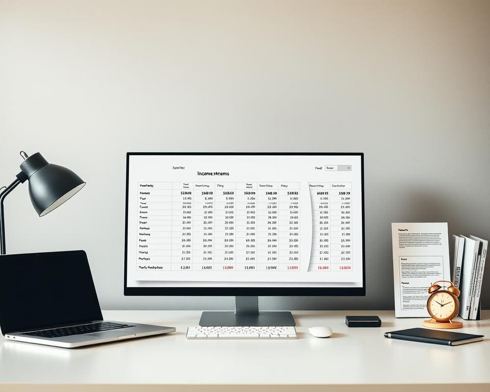 Hoe houd je overzicht over inkomsten en uitgaven?