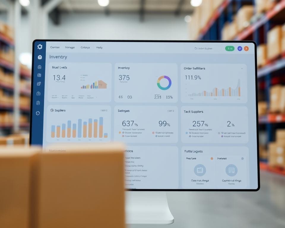 Welke software helpt bij voorraadbeheer en leveringen?