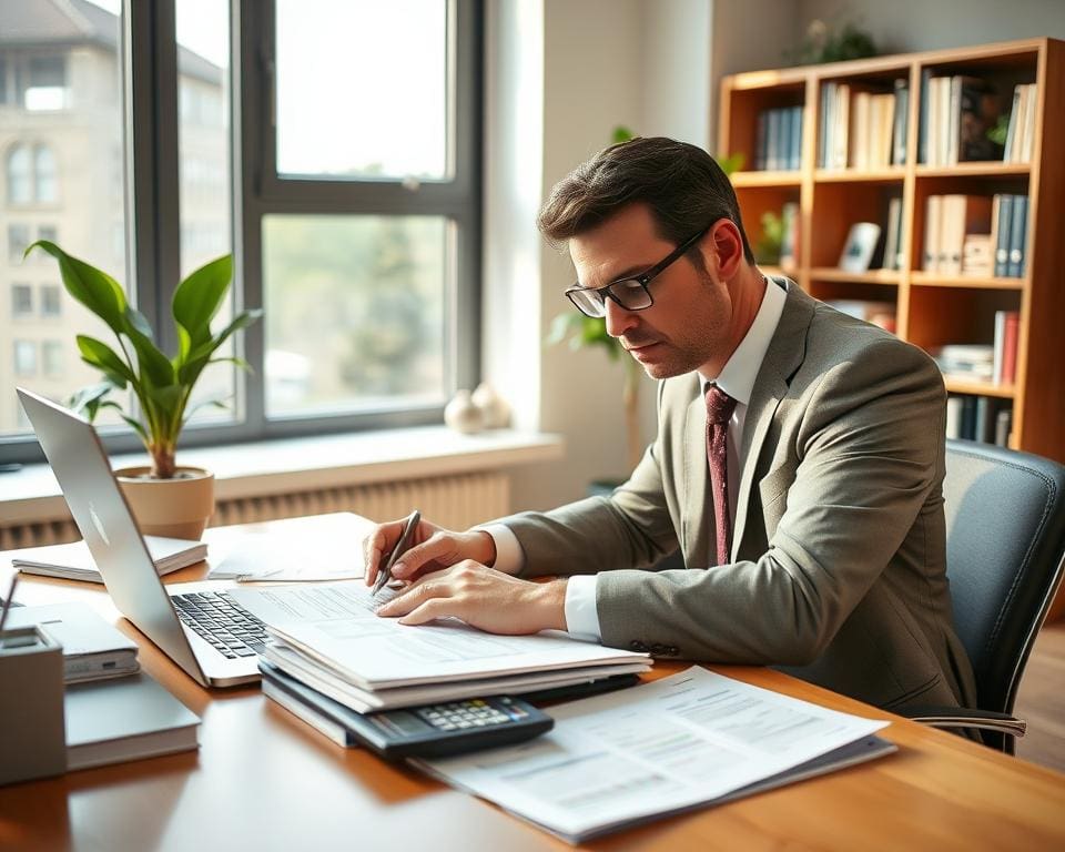 Accountant voor financiële planning en controle