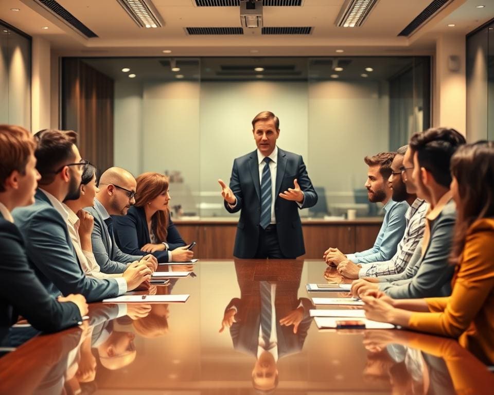 Bedrijfstrainer voor teamontwikkeling en motivatie