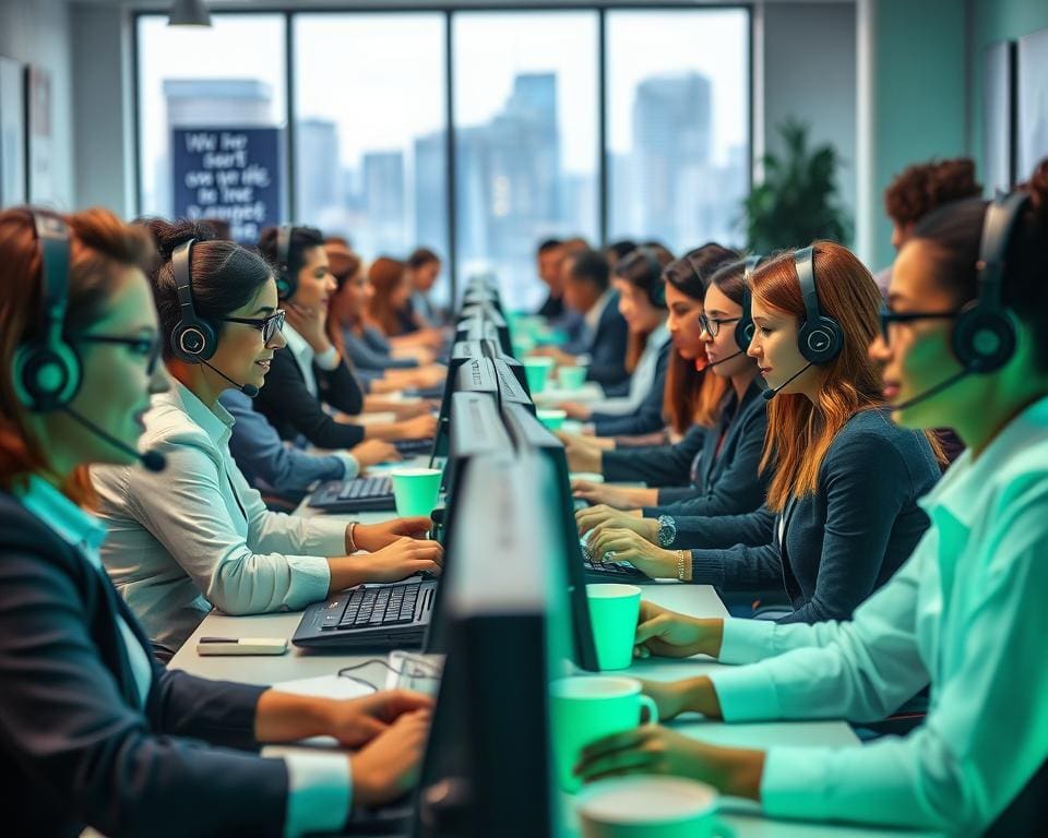 Hoe ondersteunt een callcenter klantenservice?