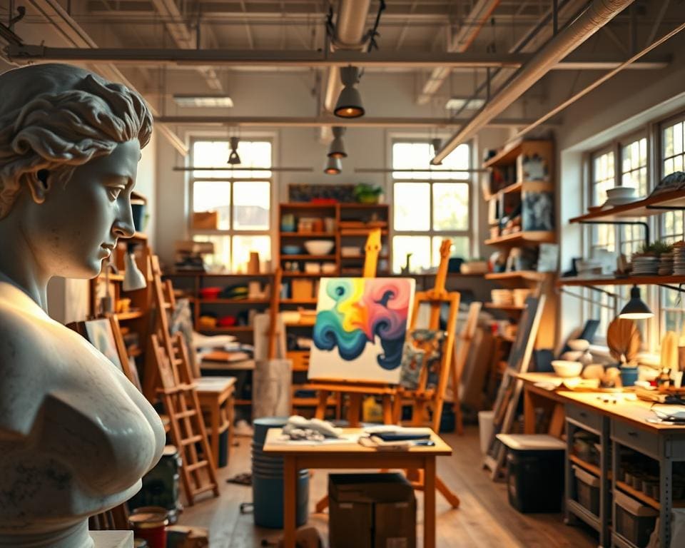 Waarom is goede werkverlichting belangrijk in ateliers?