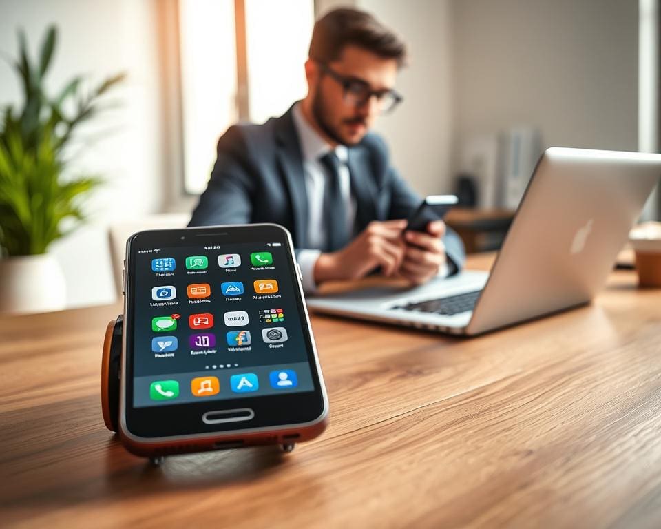 Wat maakt een zakelijke smartphone geschikt voor multitasking?