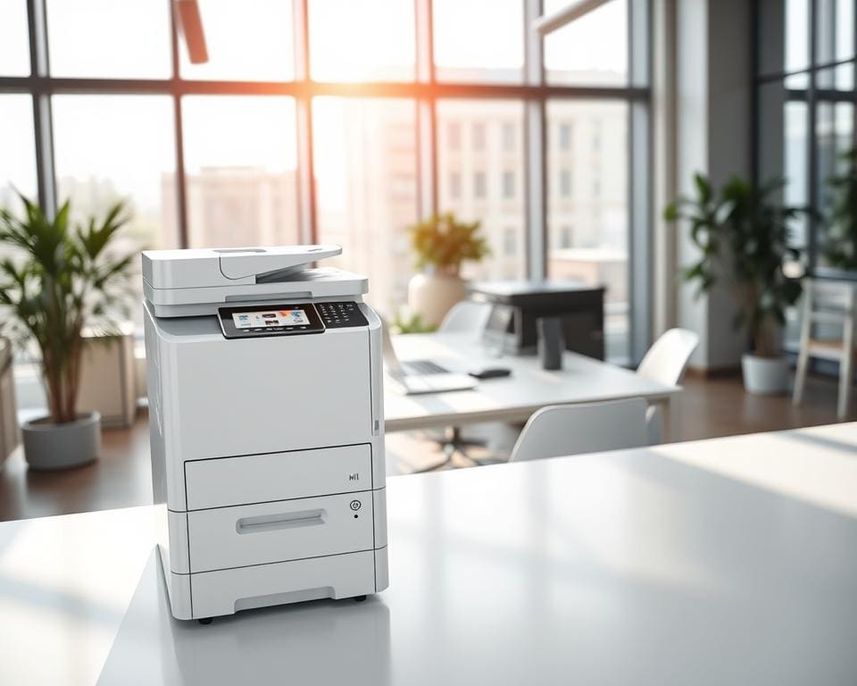 Wat is het voordeel van een professionele printer op kantoor?