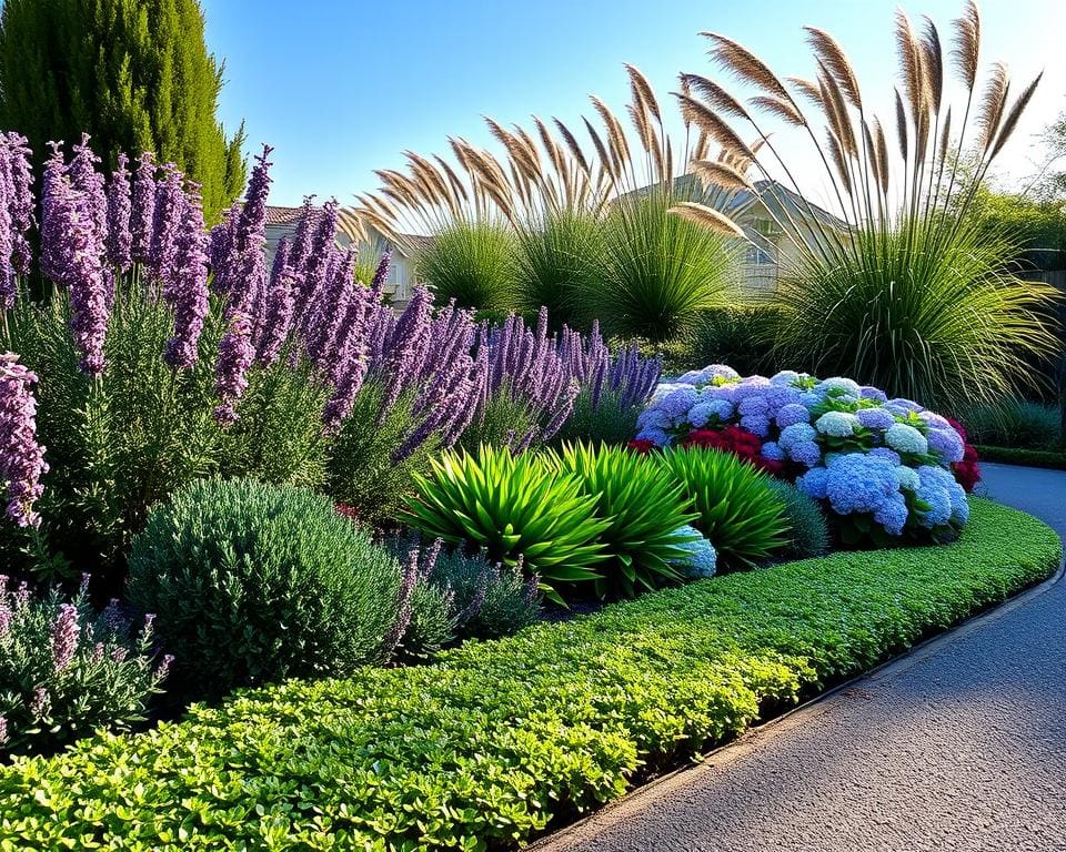 Welke planten zijn geschikt langs een oprit?