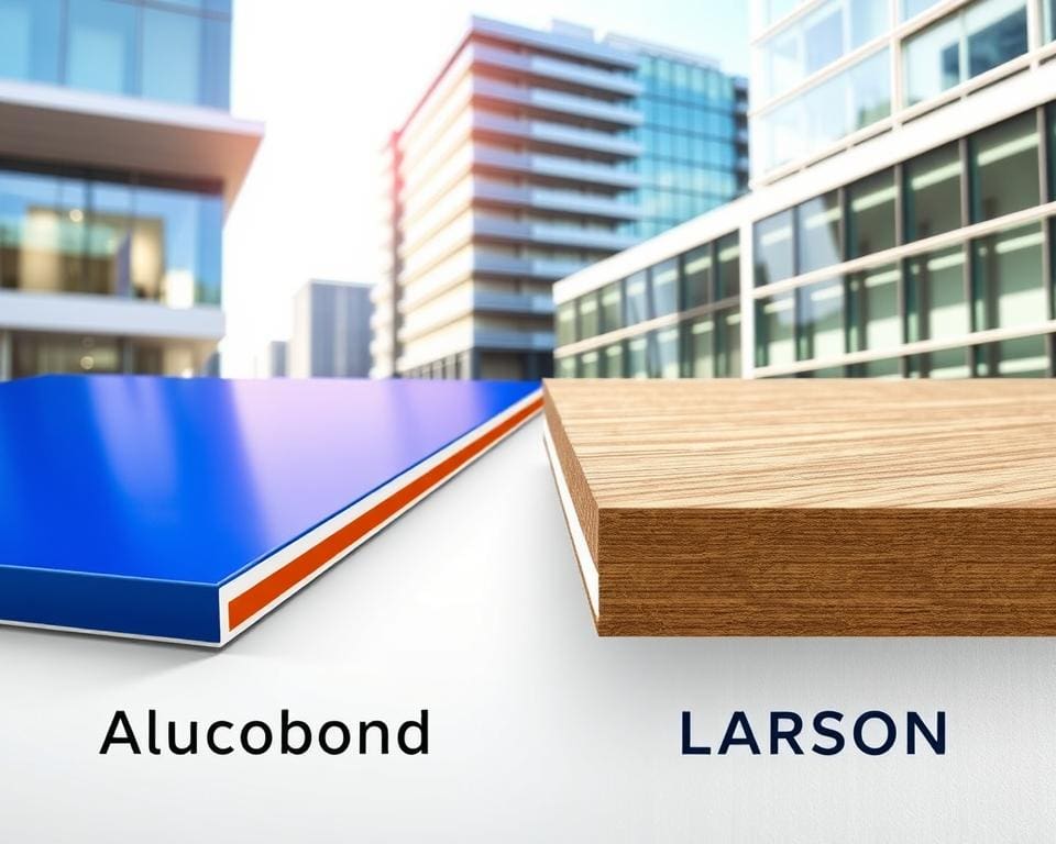 Hoe verschillen Alucobond en Larson aluminium composiet?