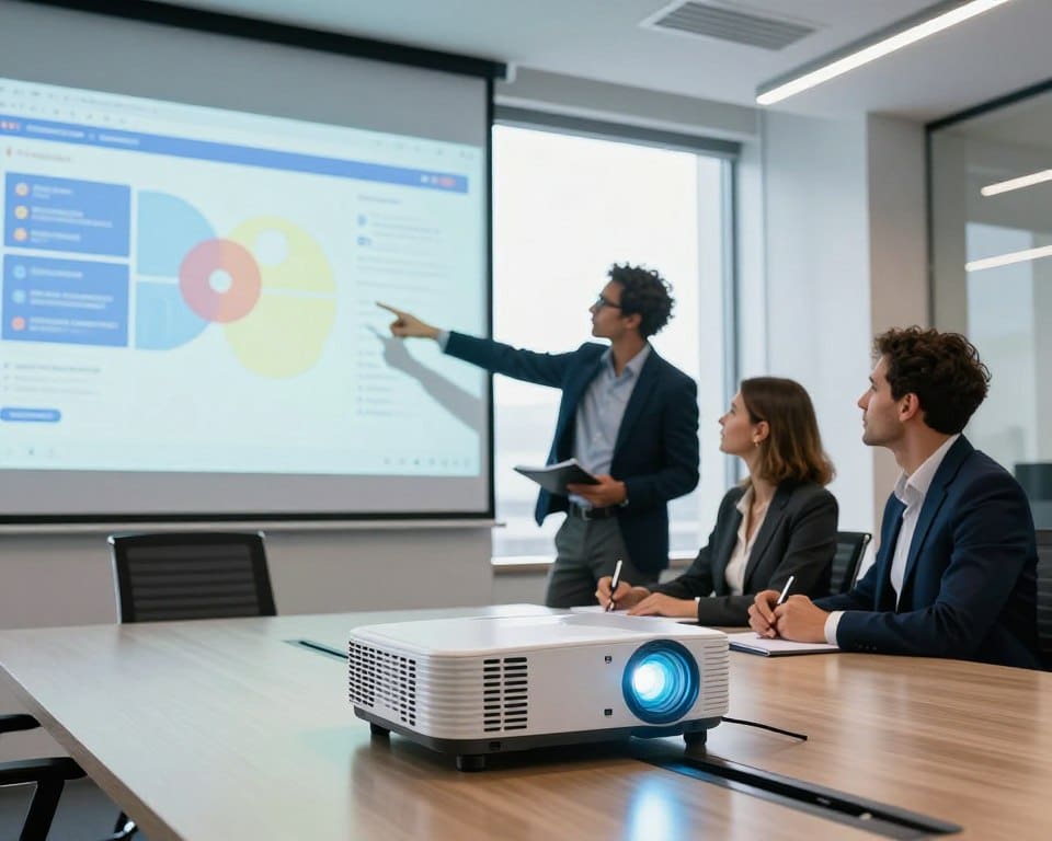 Waarom kiezen bedrijven voor een professionele beamer?