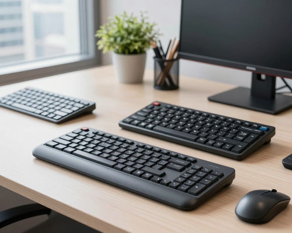 Welke ergonomische toetsenborden zijn geschikt voor kantoor?