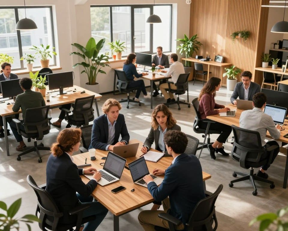 Welke bureaus zijn geschikt voor flexwerkplekken?