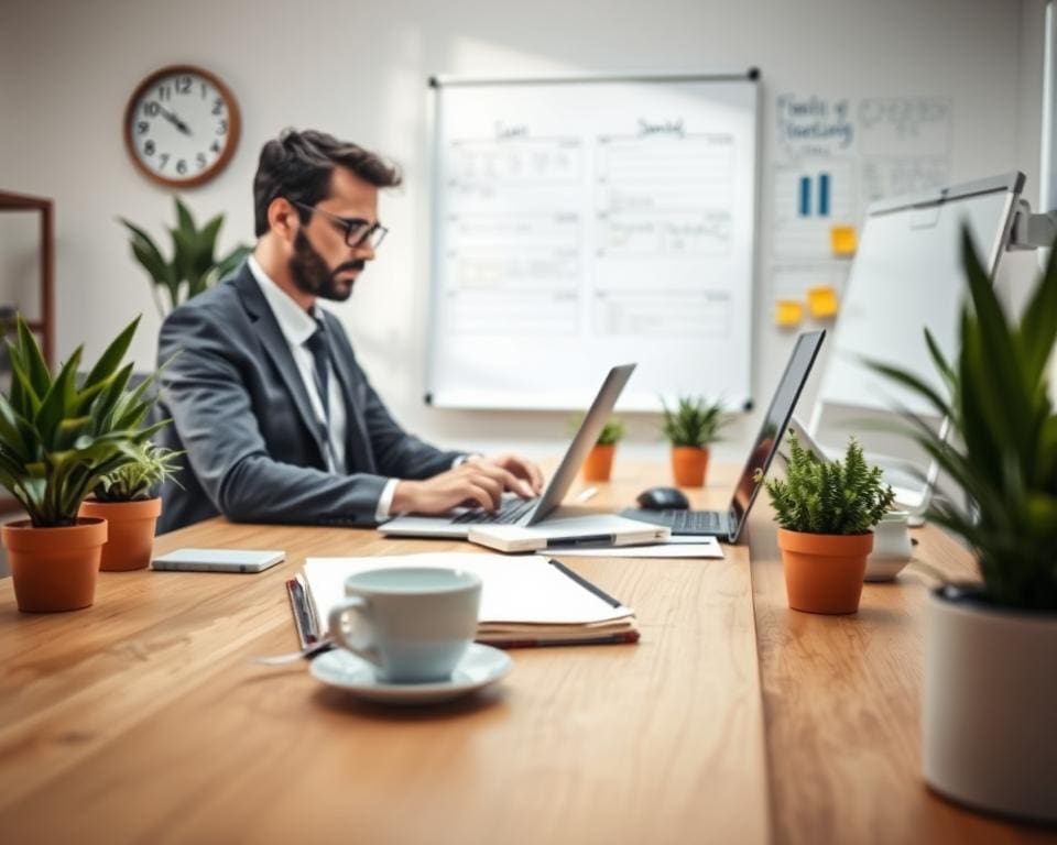 structuur werkdag
