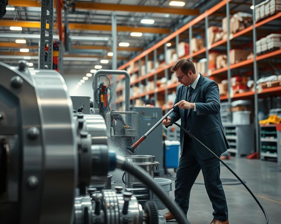 industriële schoonmaak