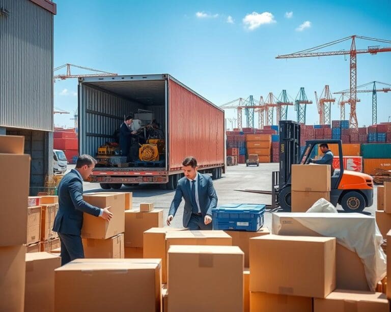 industriële verhuizing