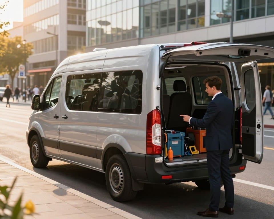 zakelijke bestelwagen