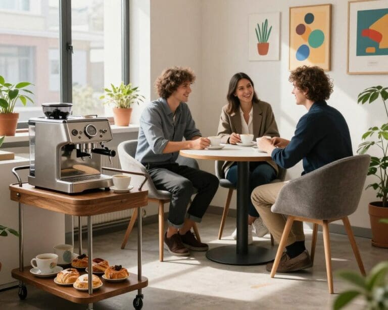 koffiehoek op kantoor